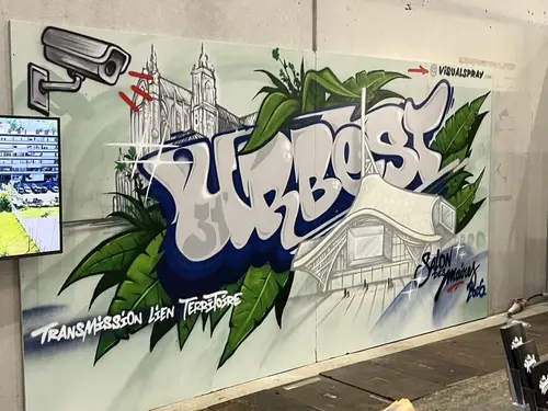 URBEST 2026 - tag visual spray